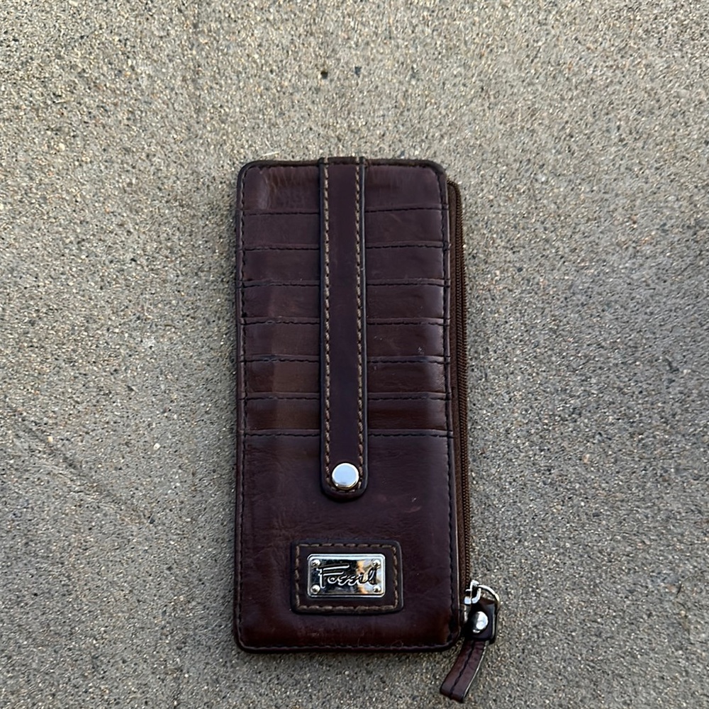 ➰Colorful Striped Women’s  Wallet. Fossil brand